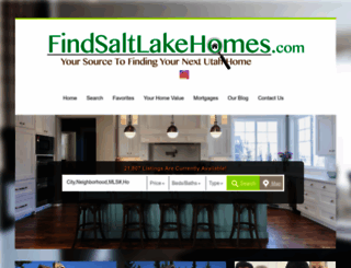 findsaltlakehomes.com screenshot
