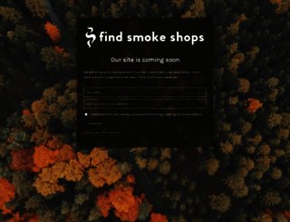 findsmokeshops.com screenshot