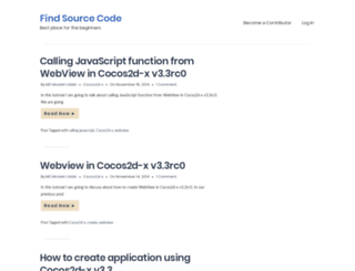 findsourcecode.com screenshot