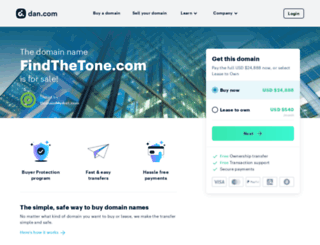 findthetone.com screenshot