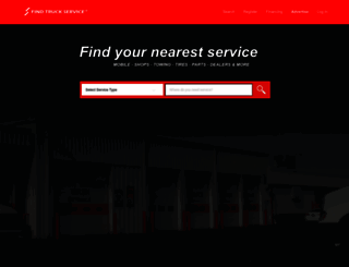 findtruckservices.com screenshot