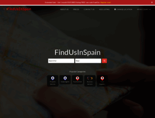 findusinspain.com screenshot