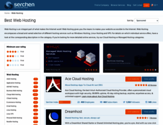 findwebhosts.com screenshot