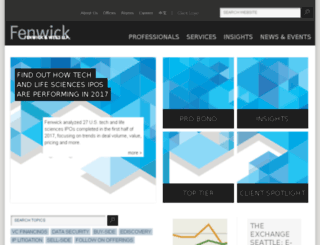 findwick.fenwick.com screenshot