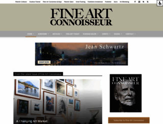 fineartconnoisseur.com screenshot