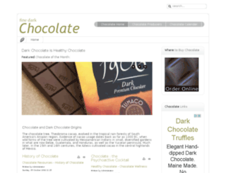 finedarkchocolate.com screenshot