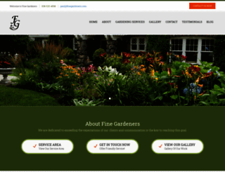 finegardeners.com screenshot
