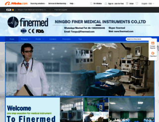 finermed.en.alibaba.com screenshot