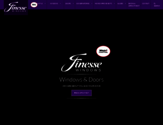 finesse-windows.co.uk screenshot