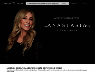 finestcosmetics.se screenshot