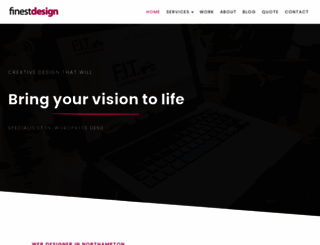 finestdesign.co.uk screenshot