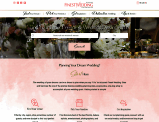 finestweddingsites.com screenshot