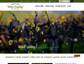 fingerlakeswinecountry.com screenshot