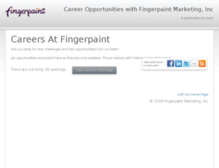 fingerpaintmarketing.hrmdirect.com screenshot