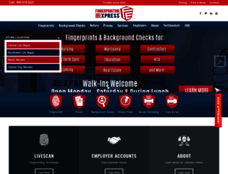 fingerprintingexpress.com screenshot