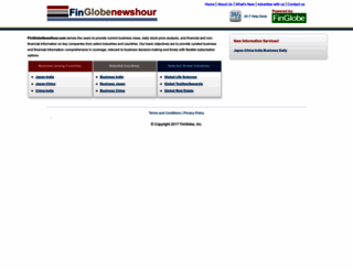 finglobenewshour.com screenshot