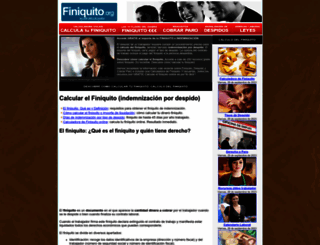 finiquito.org screenshot