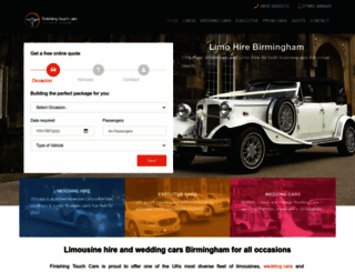 finishingtouchcars.co.uk screenshot
