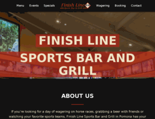 finishlinesportsgrill.com screenshot