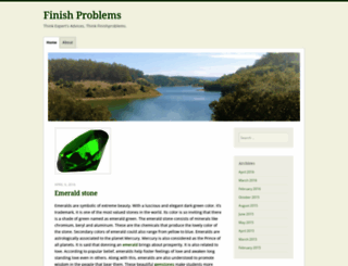 finishproblems.wordpress.com screenshot