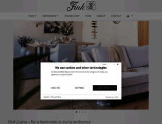 fink-living.de screenshot