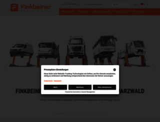 finkbeiner-lifts.com screenshot