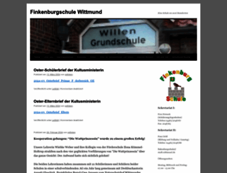 finkenburgschule.de screenshot