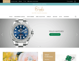 finksjewelers.com screenshot