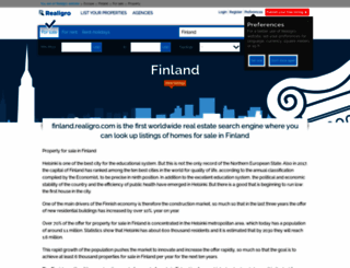 finland.realigro.com screenshot