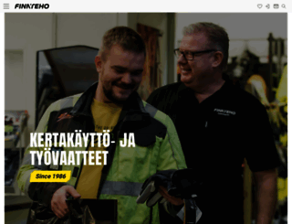 finn-teho.fi screenshot