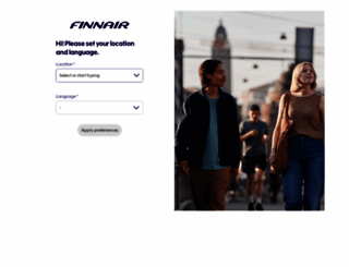 finnair.com screenshot