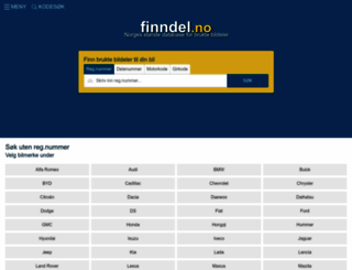 finndel.no screenshot