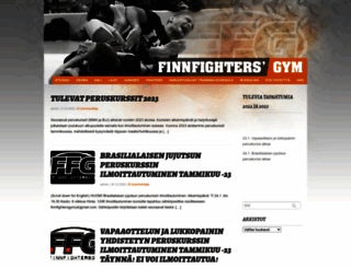 finnfightersgym.fi screenshot
