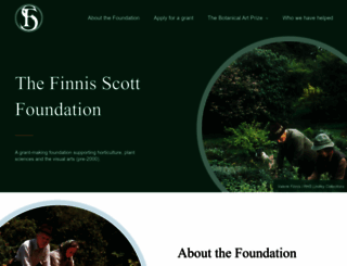 finnis-scott-foundation.org.uk screenshot