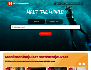 finnish.hostelworld.com screenshot