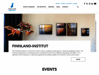 finnland-institut.de screenshot