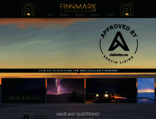 finnmarkadventure.no screenshot