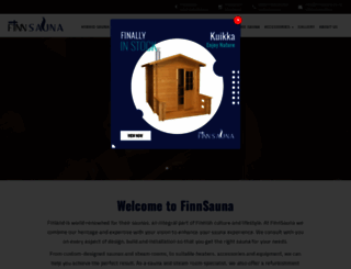 finnsauna.co.nz screenshot