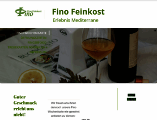 fino-feinkost.de screenshot