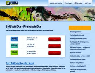 finska-sms-pujcka.cz screenshot