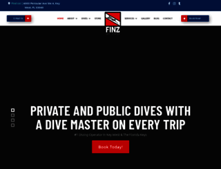finzdivecenter.com screenshot