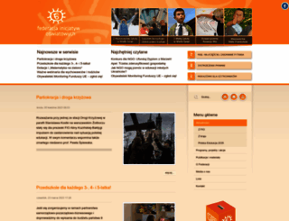 fio.org.pl screenshot