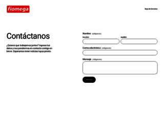 fiomega.net screenshot