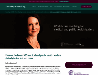 fionadayconsulting.co.uk screenshot