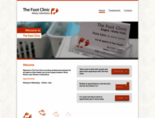 fionafootclinic.co.uk screenshot