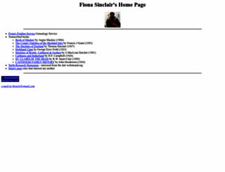fionamsinclair.co.uk screenshot