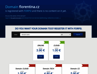 fiorentina.cz screenshot