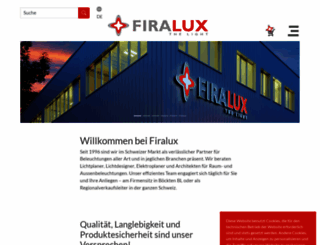 firalux.ch screenshot