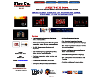 fire-co.com screenshot