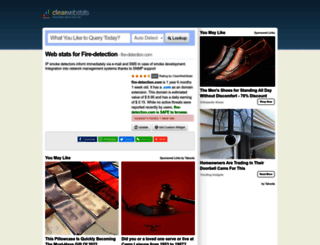 fire-detection.com.clearwebstats.com screenshot